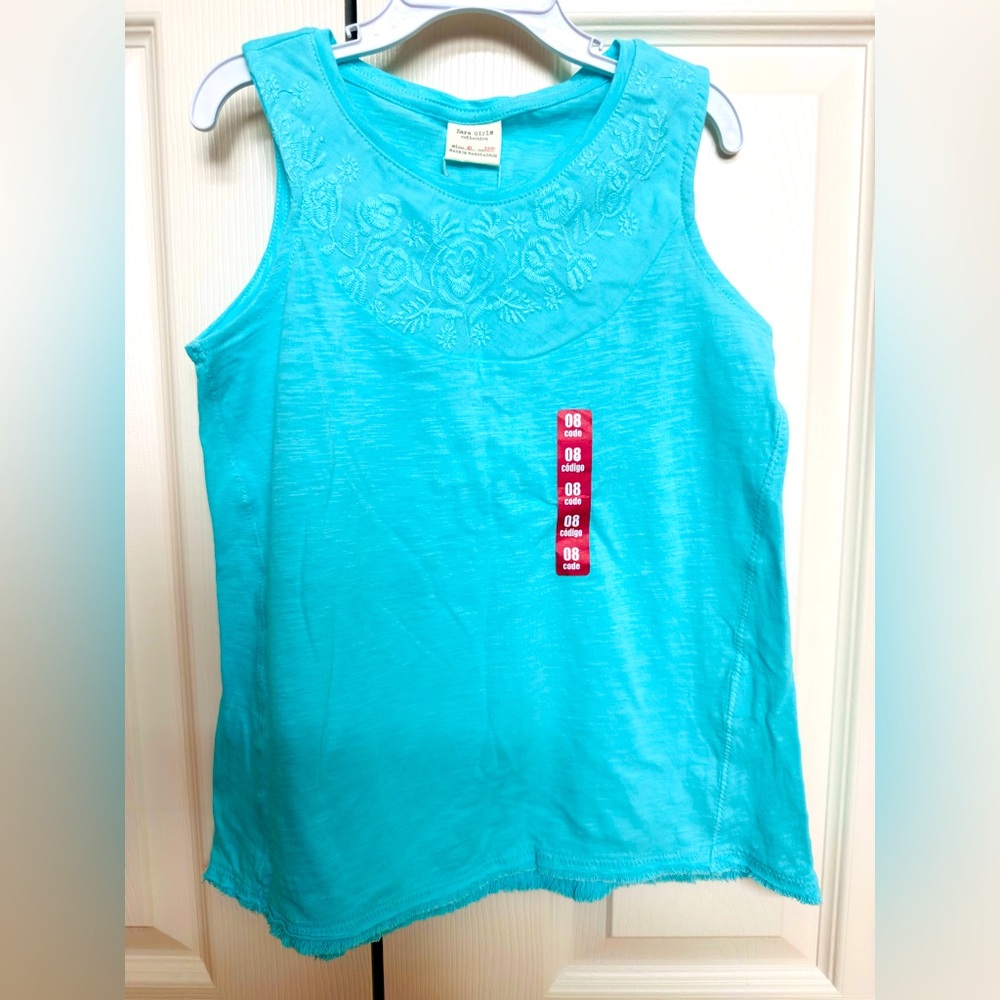 Brand new Zara top kids size 8